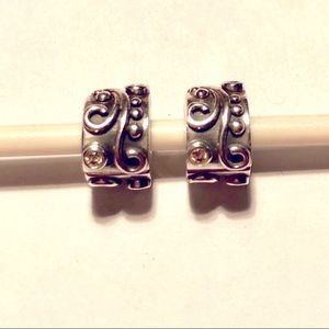 Pandora Tendril Clip Charm Champagne (Retired)